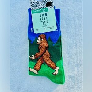 Sasquatch/Bigfoot Socks NWT Unisex Funny Fun